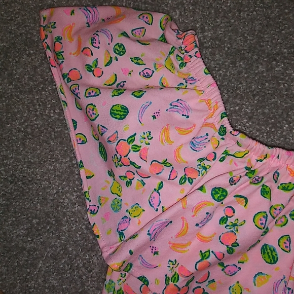 NWT Sz XXS Lilly Pulitzer Off-Shoulder Ruffle Top - Picture 4 of 11